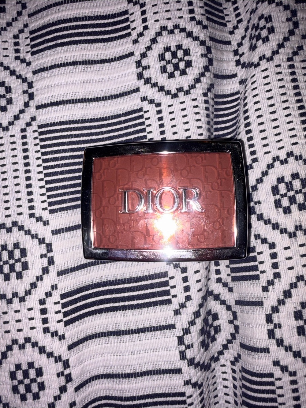 Dior Compact Blush in mahogany
